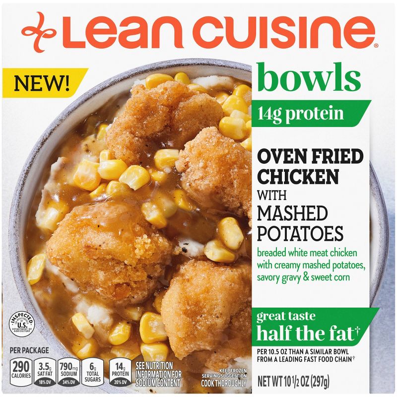 Lean Cuisine Frozen Over Fried Chicken and Mashed Potatoes Bowl - 10.5oz