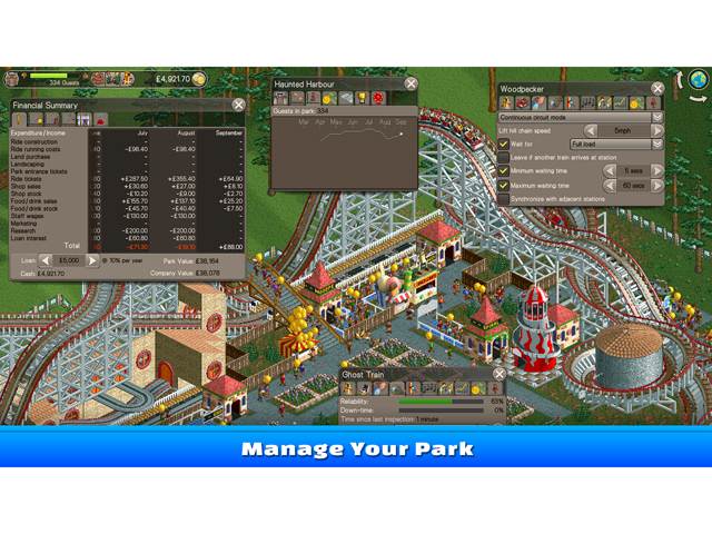 RollerCoaster Tycoon Classic [Online Game Code]