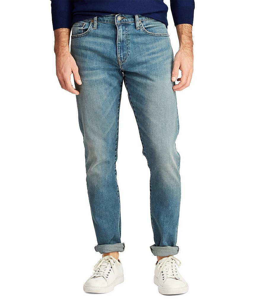 Lacoste Slim-Fit 5-Pocket Stretch Denim Jeans