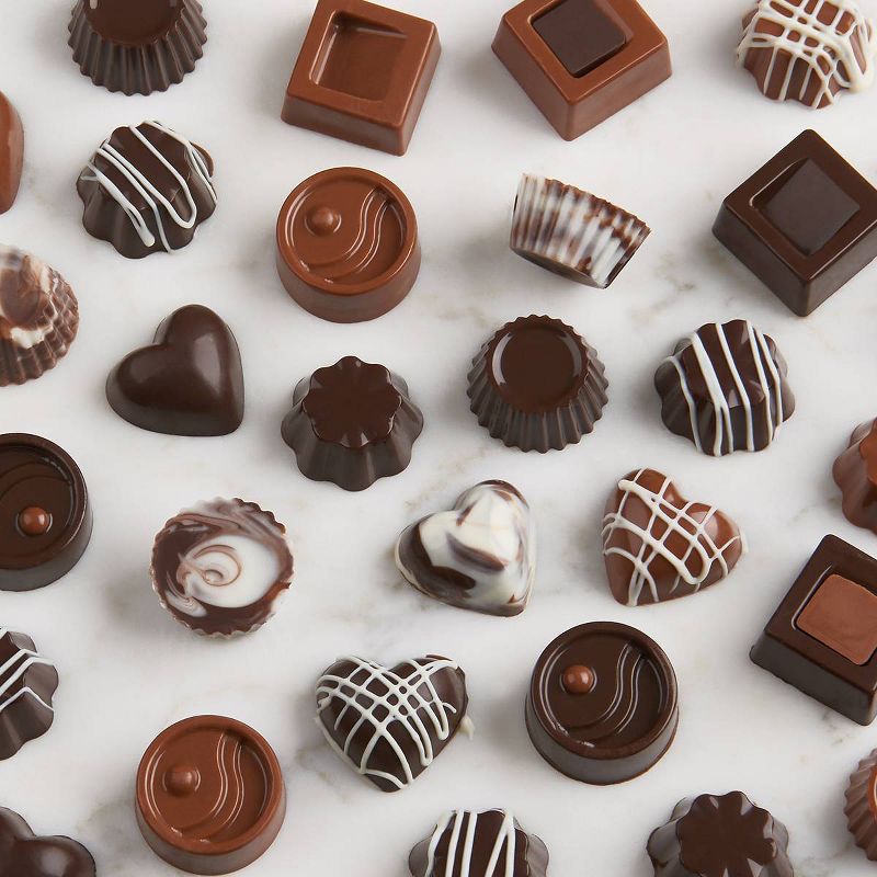 Trudeau 2pk Cupcake Chocolate Molds Aqua