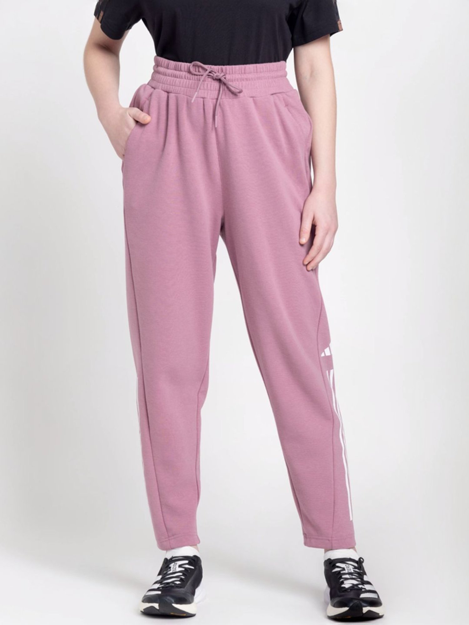 KENDALL + KYLIE Black Cotton Sports Tights