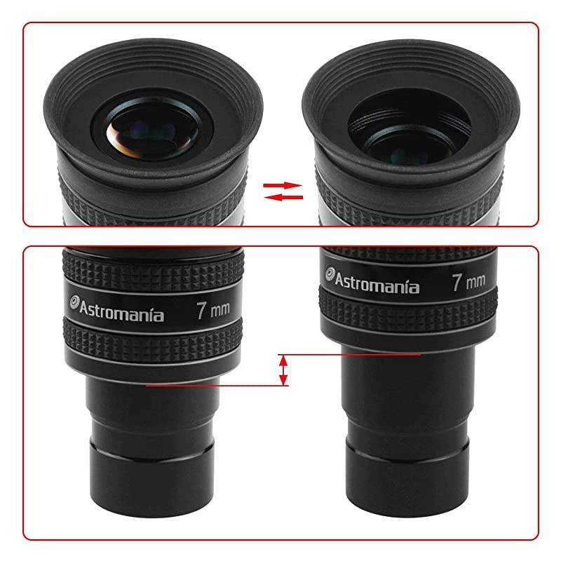 125quot 7mm 58Degree Planetary Eyepiece for Telescope