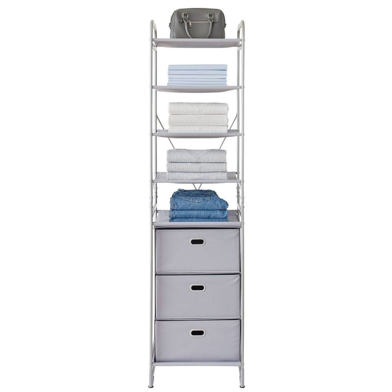 Neatfreak Versa System 3 Shelves Gray