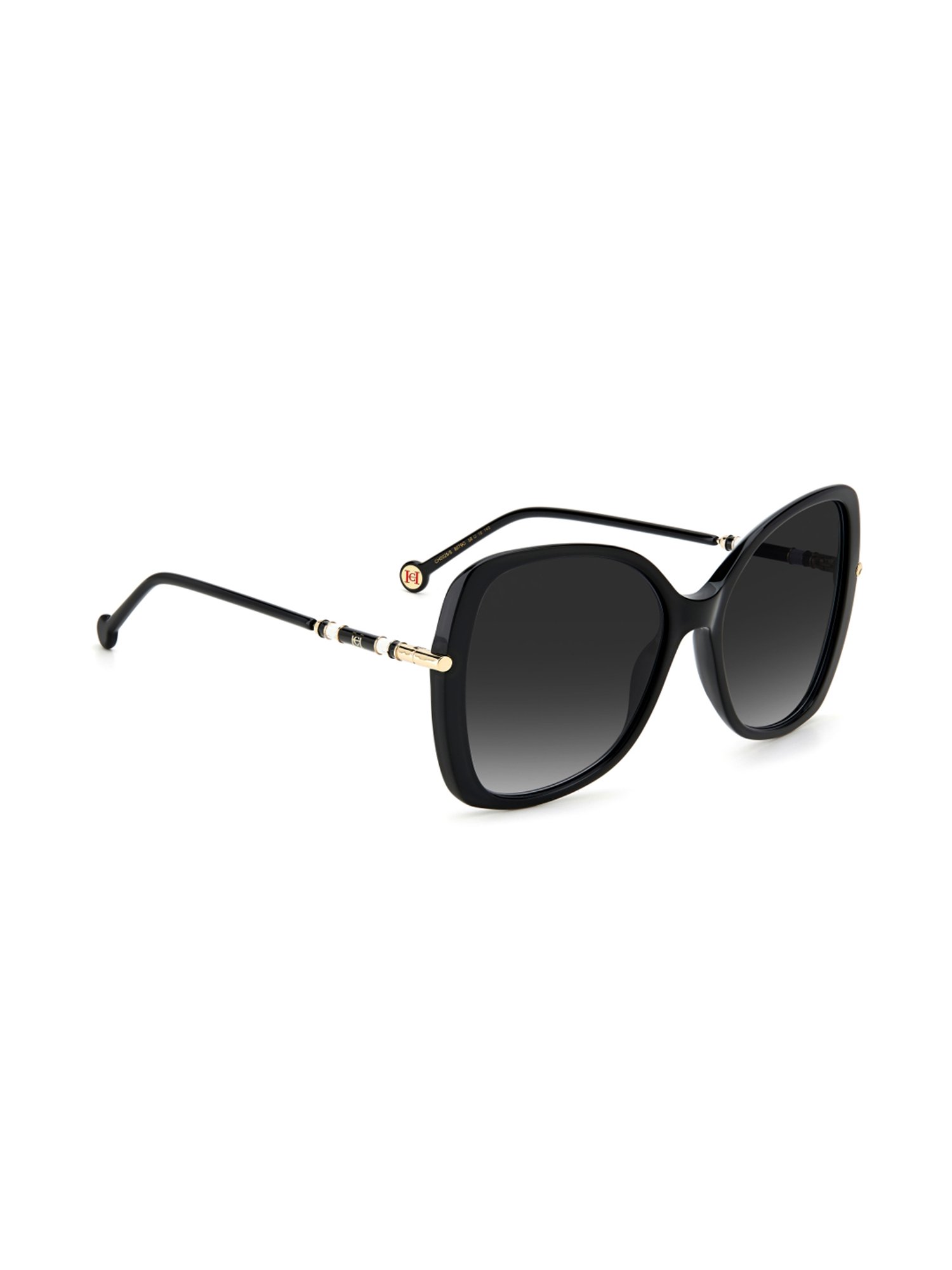 CAROLINA HERRERA 205047807589O Grey Butterfly Sunglasses