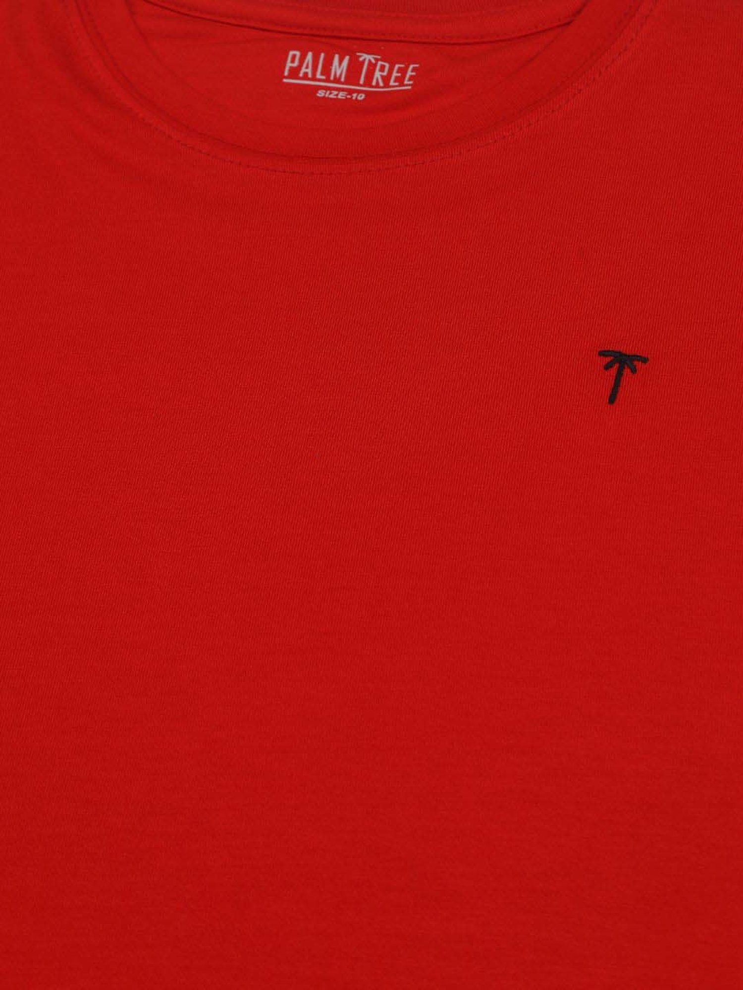 Palm Tree Kids Multicolor Cotton Regular Fit T-Shirt (Pack of 3)