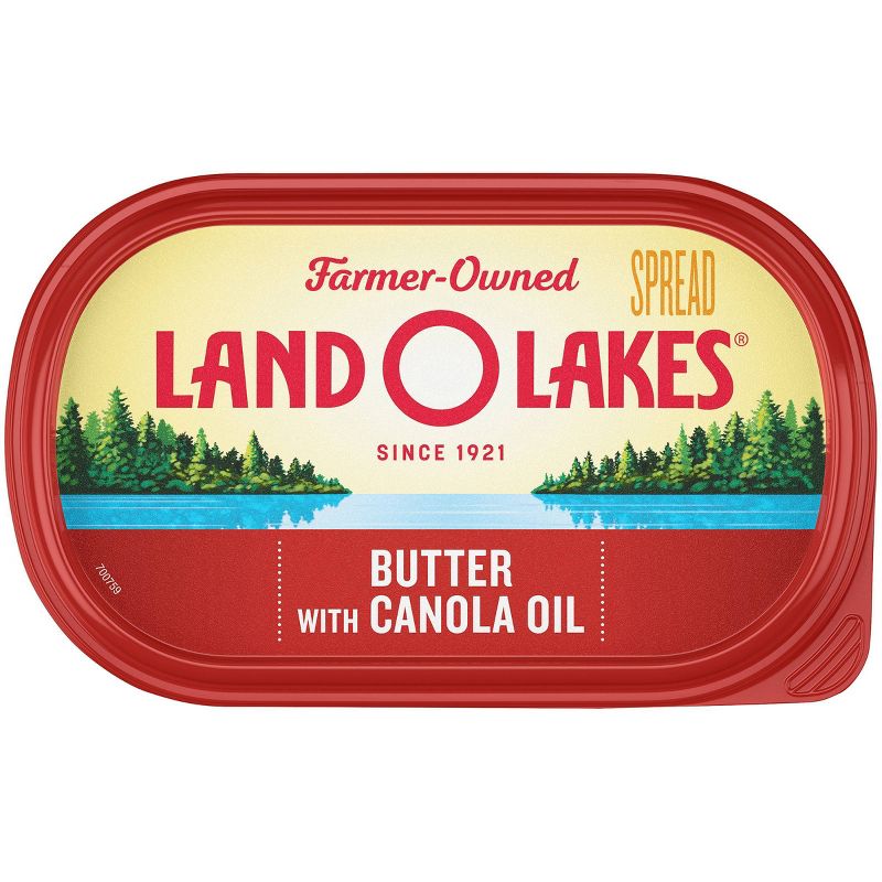 Land O Lakes Spreadable Butter with Olive Oil & Sea Salt - 7oz