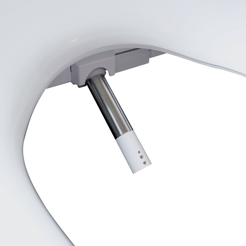 SB-2600 Electric Bidet Toilet Seat with Unlimited Heated Water and Touch Control Panel for Elongated Toilets White - SmartBidet