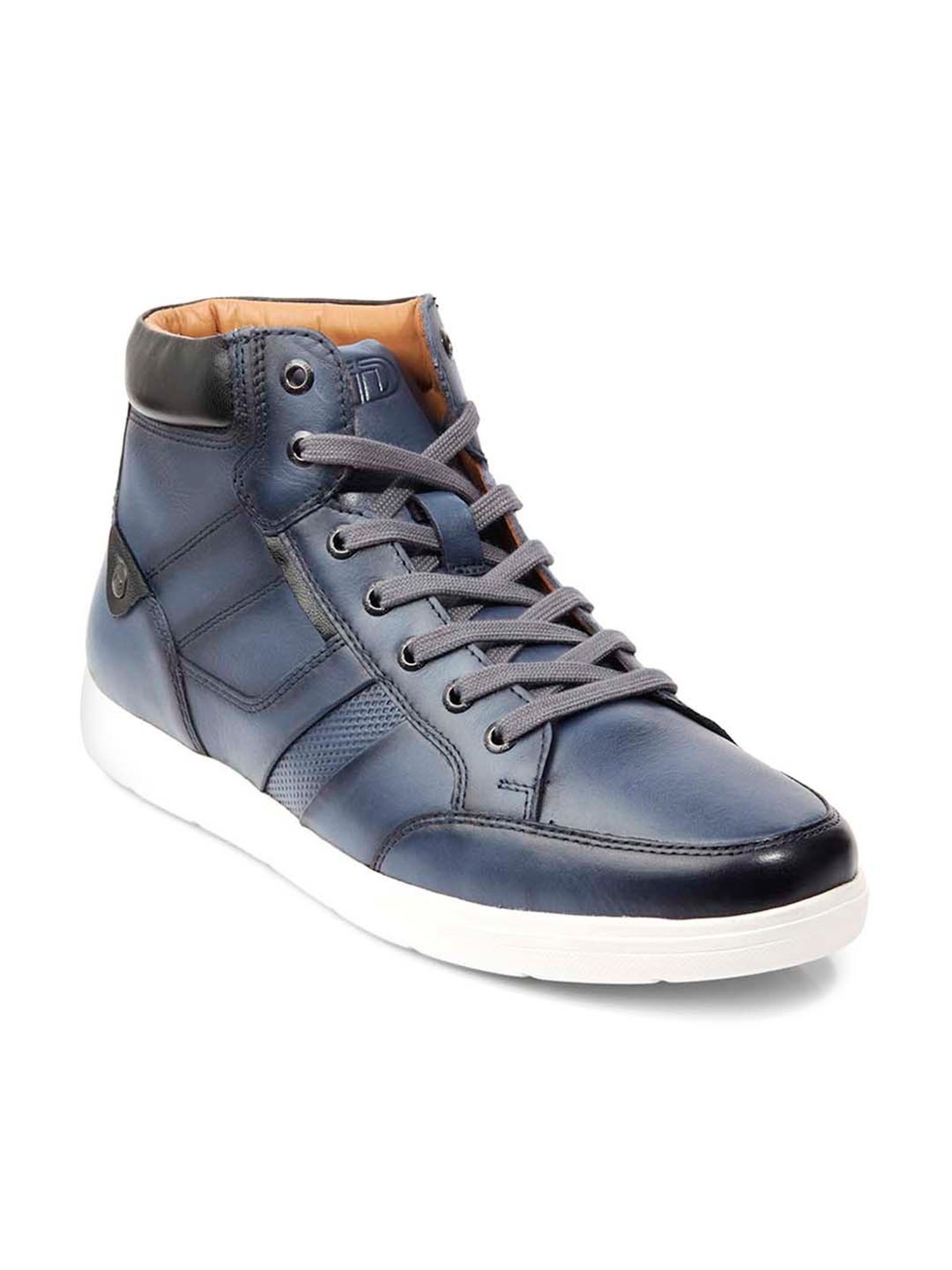 ID Men's Blue Ankle High Sneakers