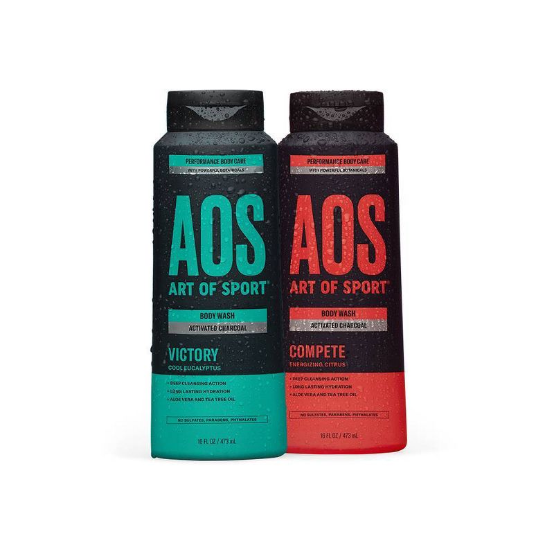 Art of Sport Victory Activated Charcoal Body Wash - 16 fl oz