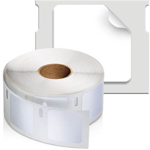 Dymo 1933083 Lw Durable 1In X 1In White Poly, 1700 Labels
