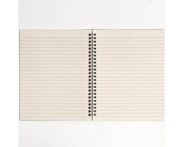 RECYCLED Save the Rhino Notebook, 9x7, 100 pages, ruled (Pack of 6)