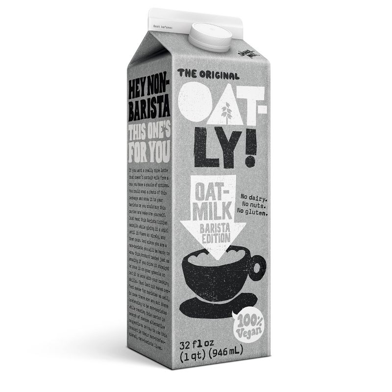 Oatly Original Barista Edition Oatmilk - 1qt