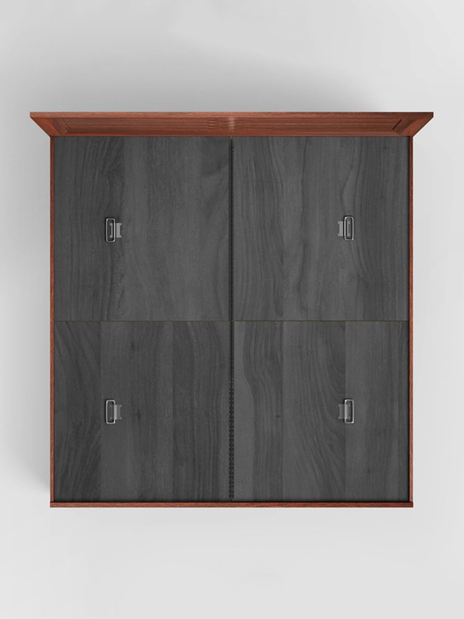 Nilkamal Riva Black Engineered Wood King Size Bed with Storage