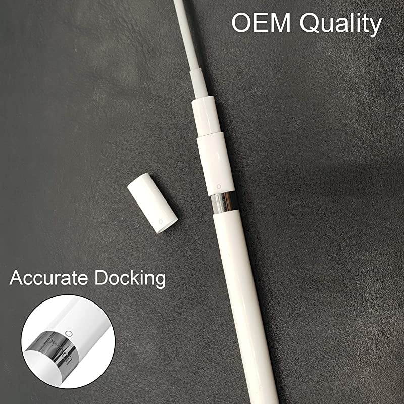 Adapter Compatible with Apple Pencil iPad Pro 129 97 Female to Female Alternative Connector Replacement iPad Pencil Convertor 2 Pack