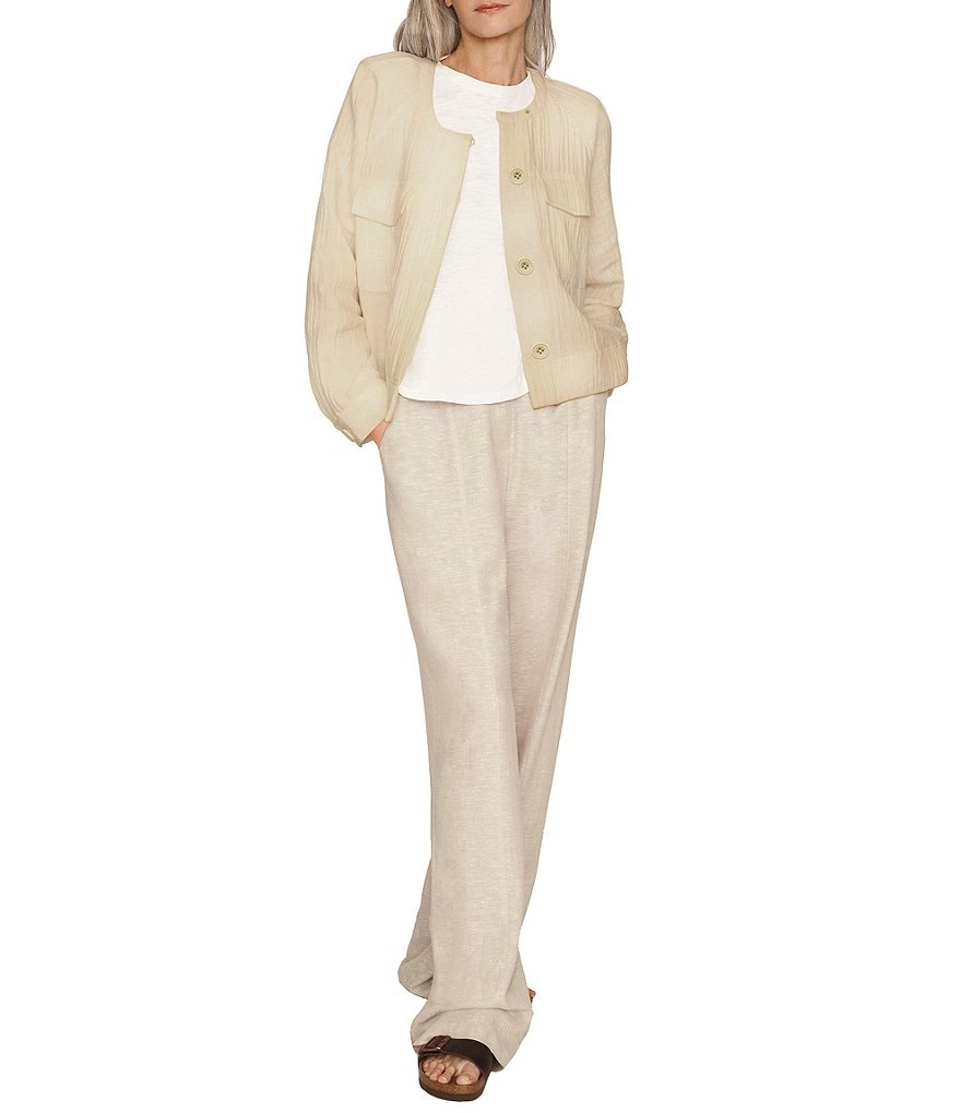 b new york Eco Friendly Crinkle Knit Utility Jacket