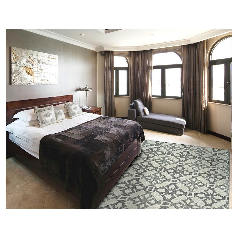 8'x10' Marble Area Rug Beige - Safavieh