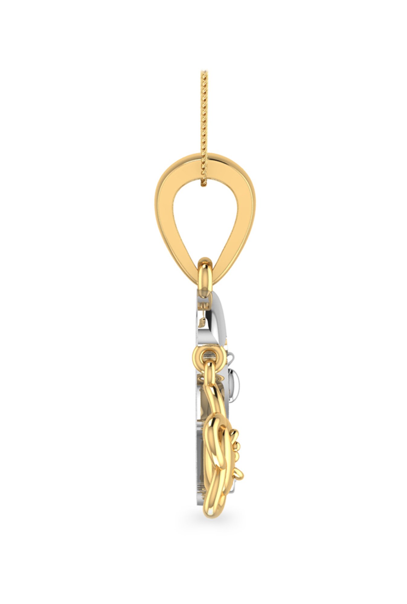PC Jeweller Hifazat 22 kt Gold Pendant without Chain for Kids