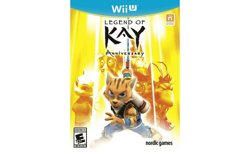 Legend of Kay: Anniversary Wii U - For Wii U - ESRB Rated E - Remastered version - Adventure game - Online rankings