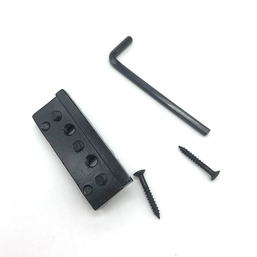 42mm Black Nut Wrench Screw for Guitar Tremolo Double Locking System (Black)