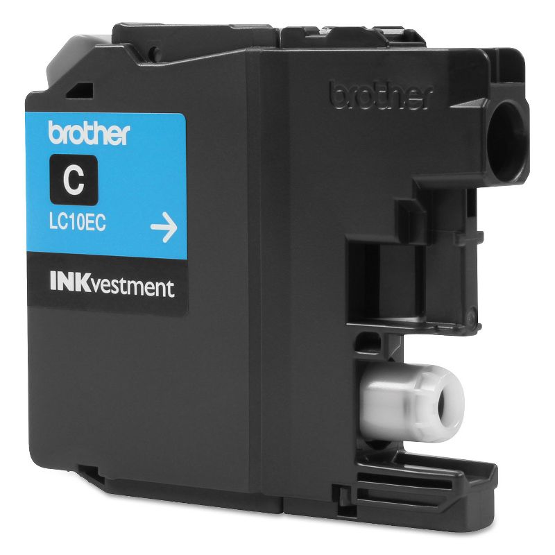 Brother LC10EC INKvestment Super High-Yield Ink Cyan 