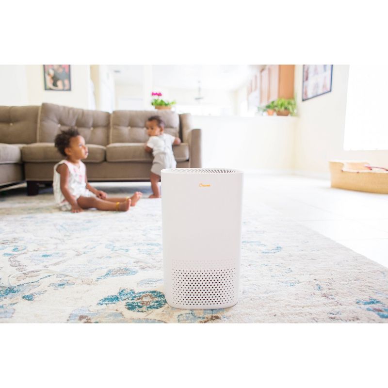 Crane True HEPA Filter Air Purifier - White