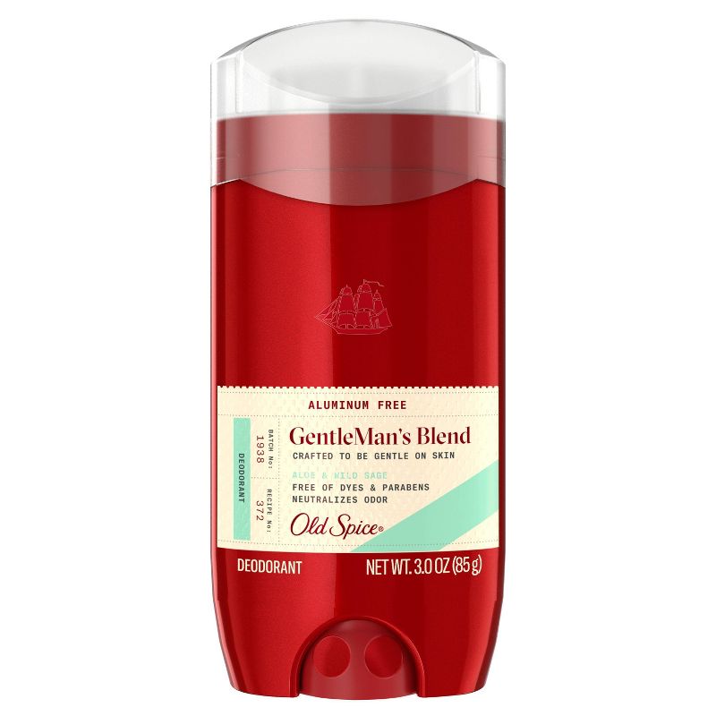 Old Spice GentleMan's Blend Deodorant Aloe & Wild Sage - 3oz 