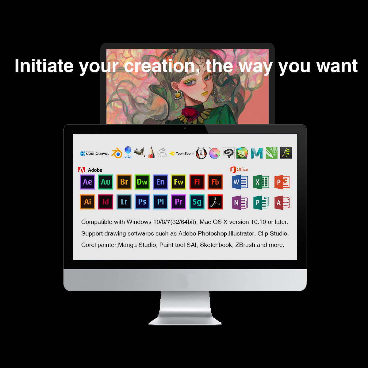 VEIKK A15 Pro Graphics Drawing Tablet 10 x 6 inch Digital Drawing Tablet with 12 Hotkeys and a Quick Dial (8192 Level Pressure Battery -Free Stylus)