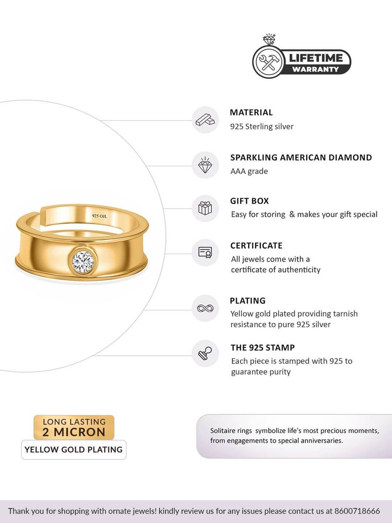 GIVA 925 Silver Pearly Bloom Ring for Women & Girls