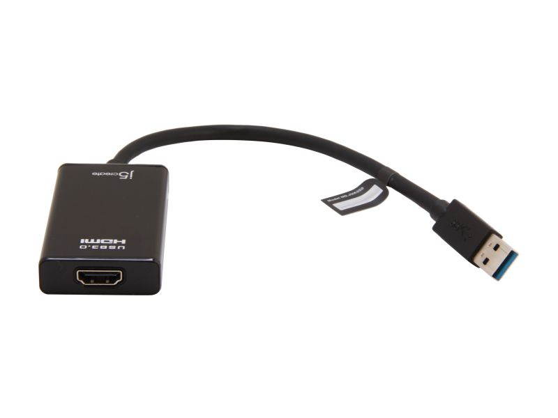 j5create USB 3.0 to HDMI/DVI Display Adapter