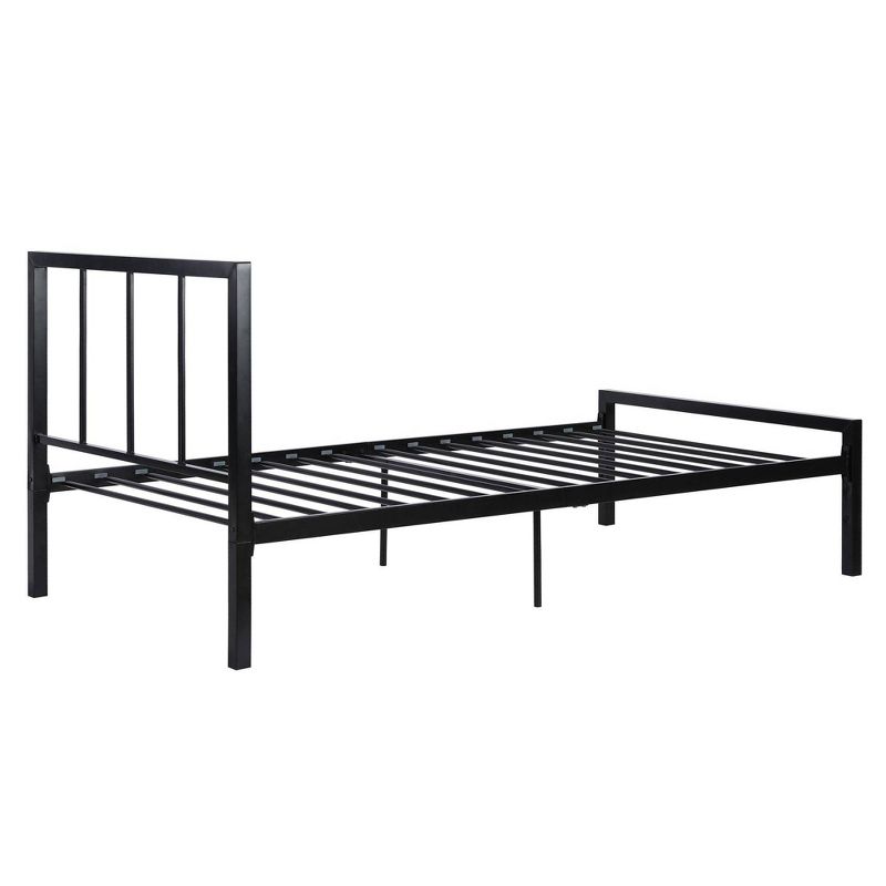 Twin Faye Metal Bed Black - Room & Joy