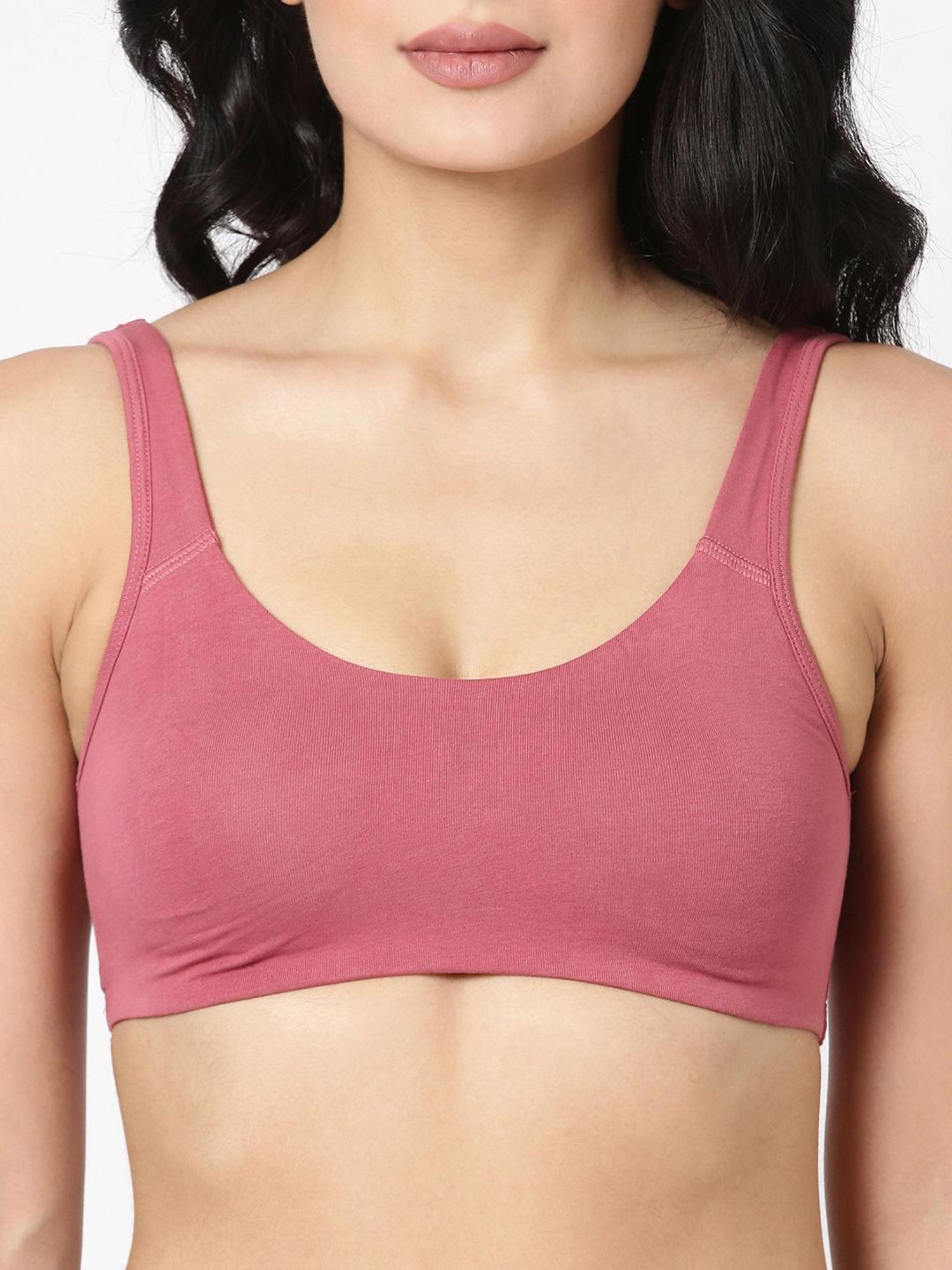 BLOSSOM Pink Full Coverage Sports Bra
