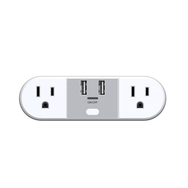 2 Outlet, 2 USB-A Smart Plug by ONE CE Smart Gear