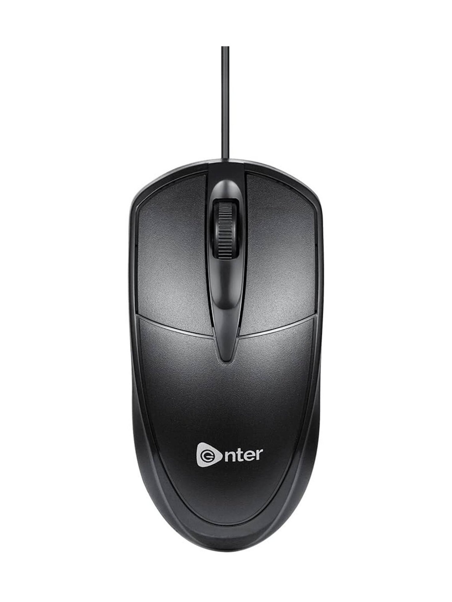 Enter Slider Wired Optical Mouse (USB 2.0, Black)