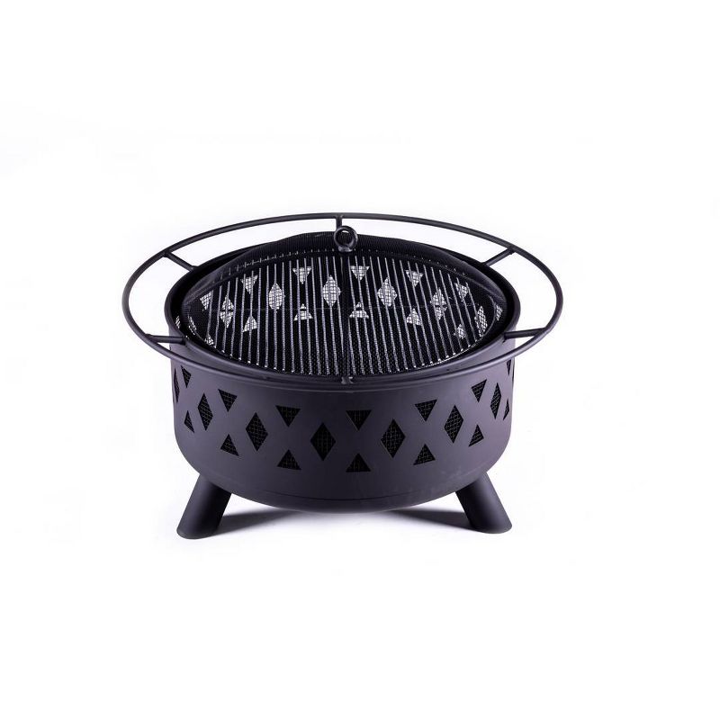 Heavy Duty Wood Burning Fire Pit 28" - Legacy Heating