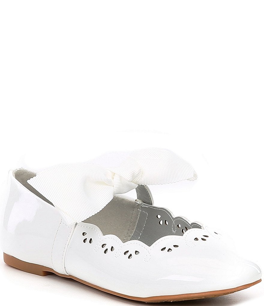 Copper Key Girls' Cheerie Scalloped Patent Mary Janes (Youth)