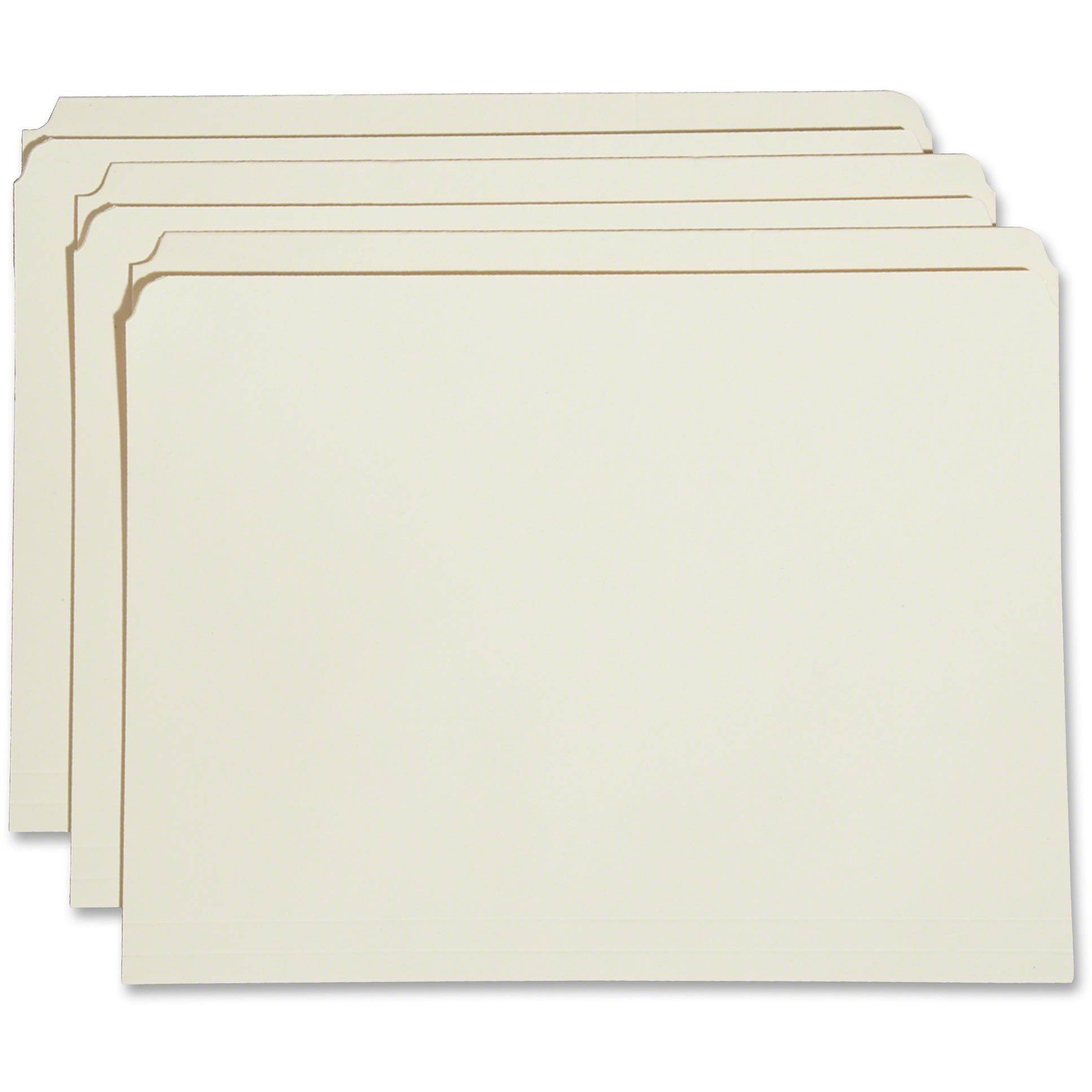 File Folders Str Cut 11 pt. 2-Ply 3/4" Exp. Ltr 100/BX MLA