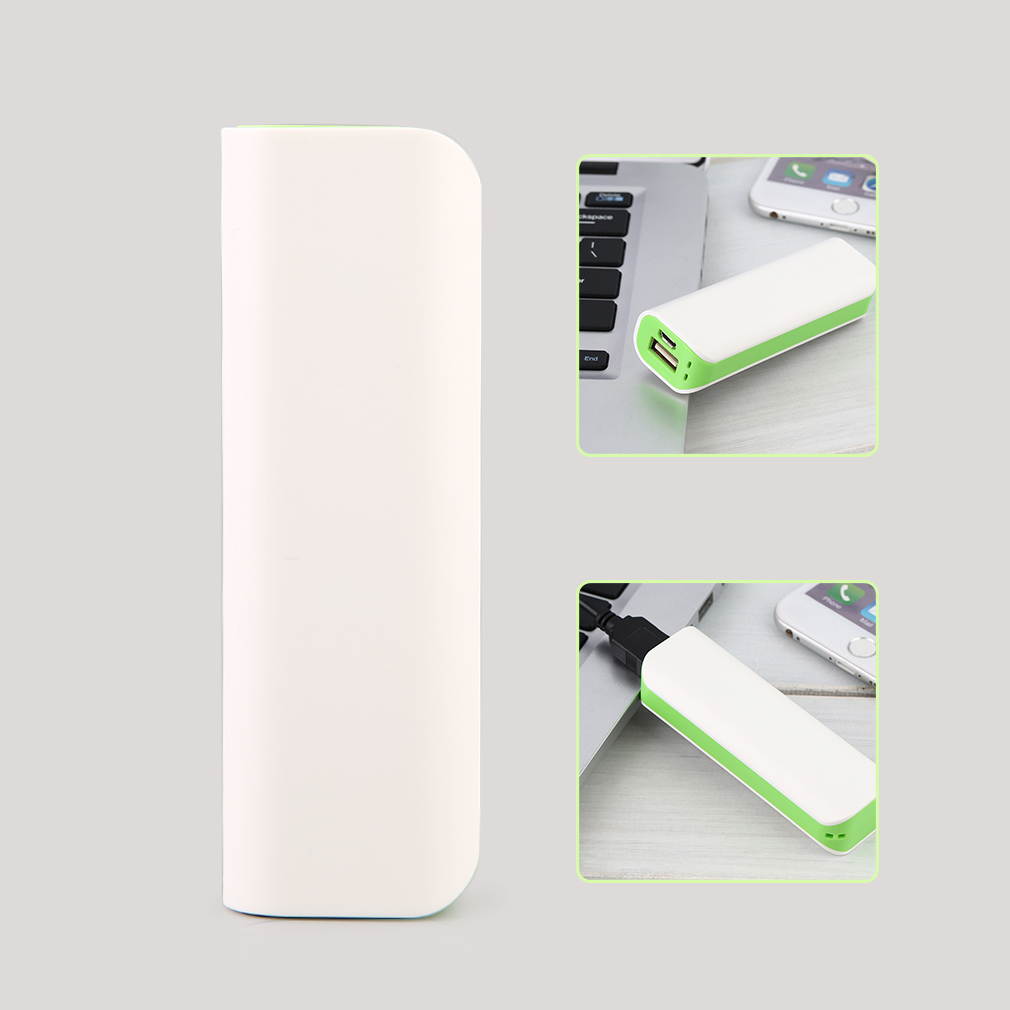 Power Bank External Portable USB Battery Charger Mobile power For Romans single white
