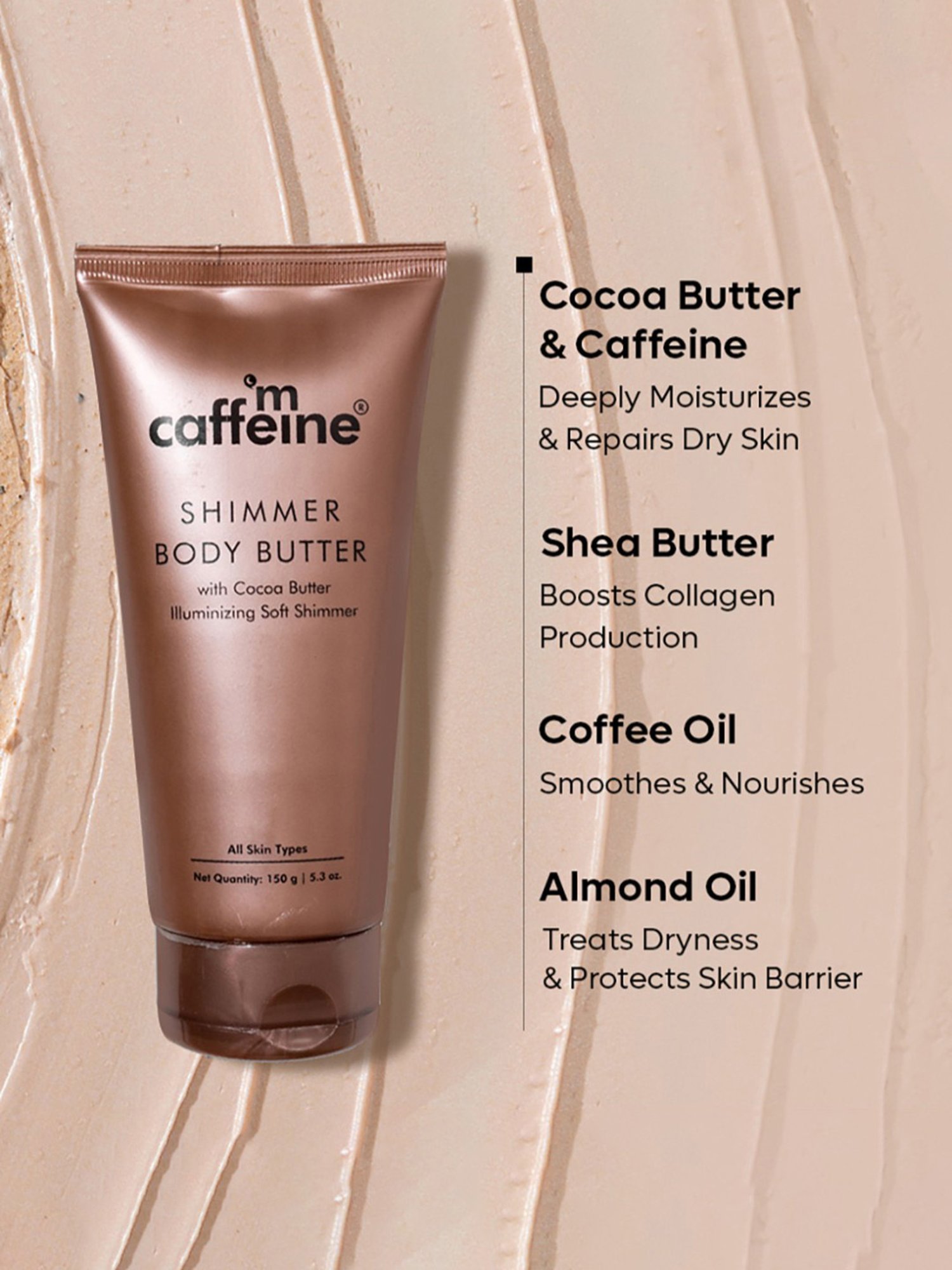 mCaffeine Shimmer Body Polishing Kit