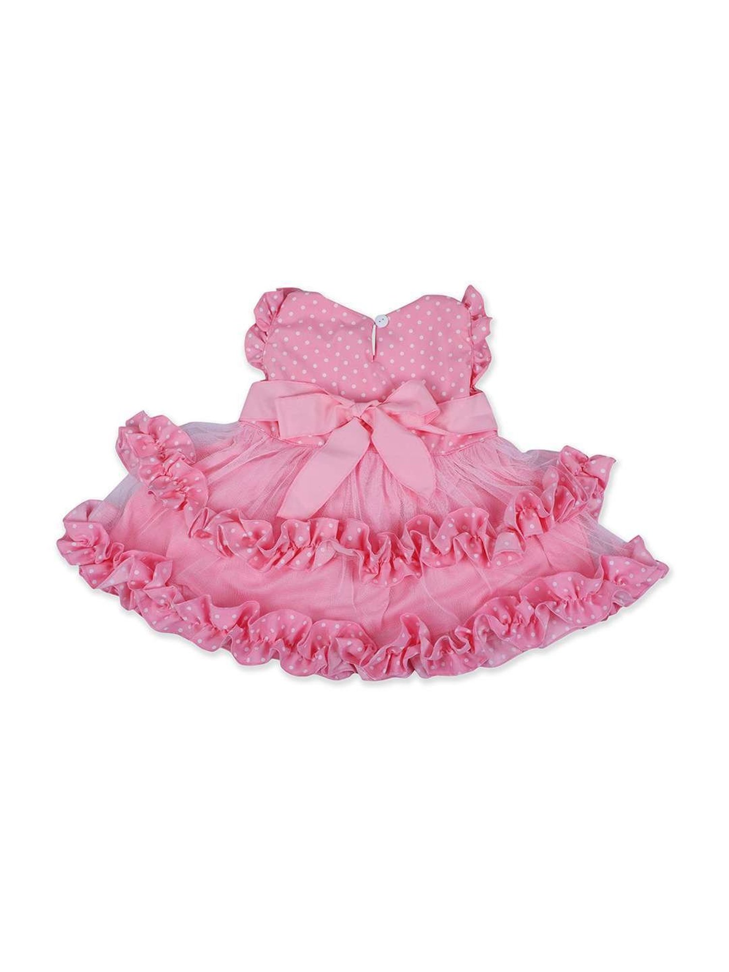 Pink Chick Kids Navy Solid Party Gowns