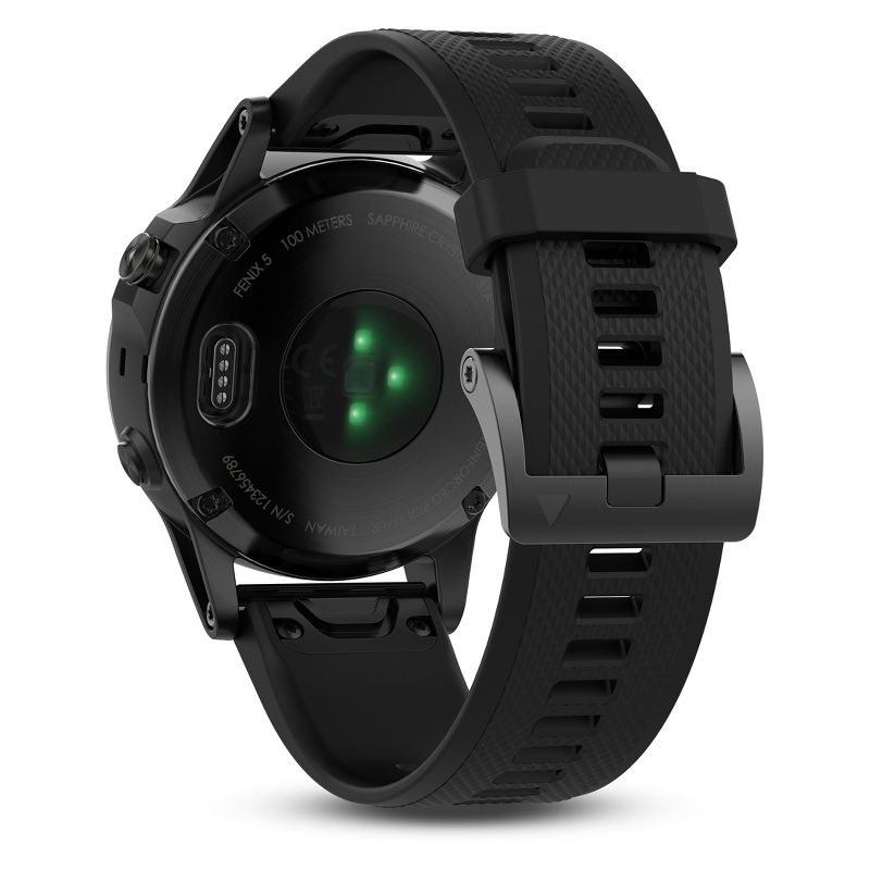 Garmin Fenix 5 Sapphire Black GPS Watch with Black Band