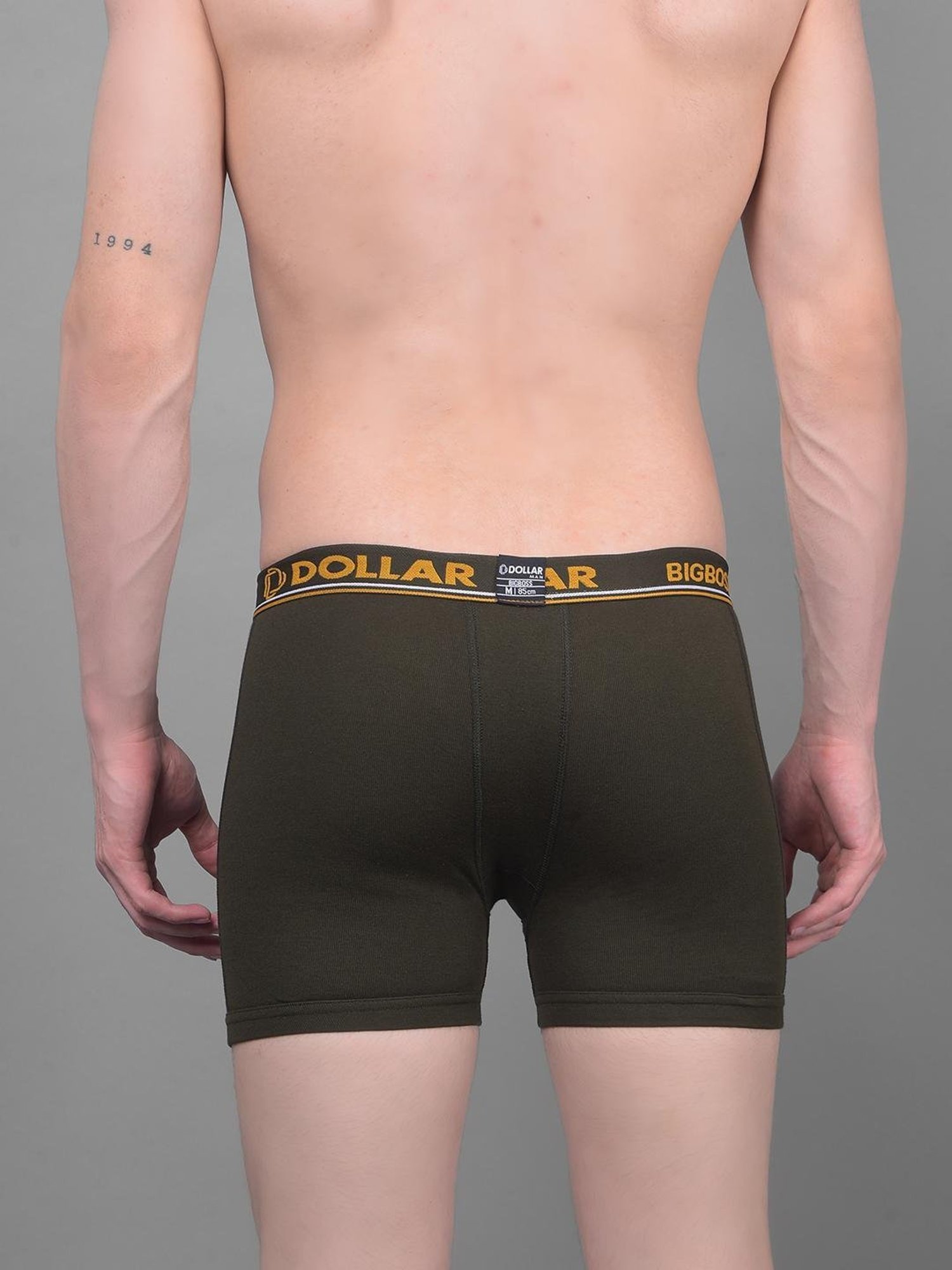 Dollar Bigboss Assorted Cotton Regular Fit Trunks - Pack Of 7