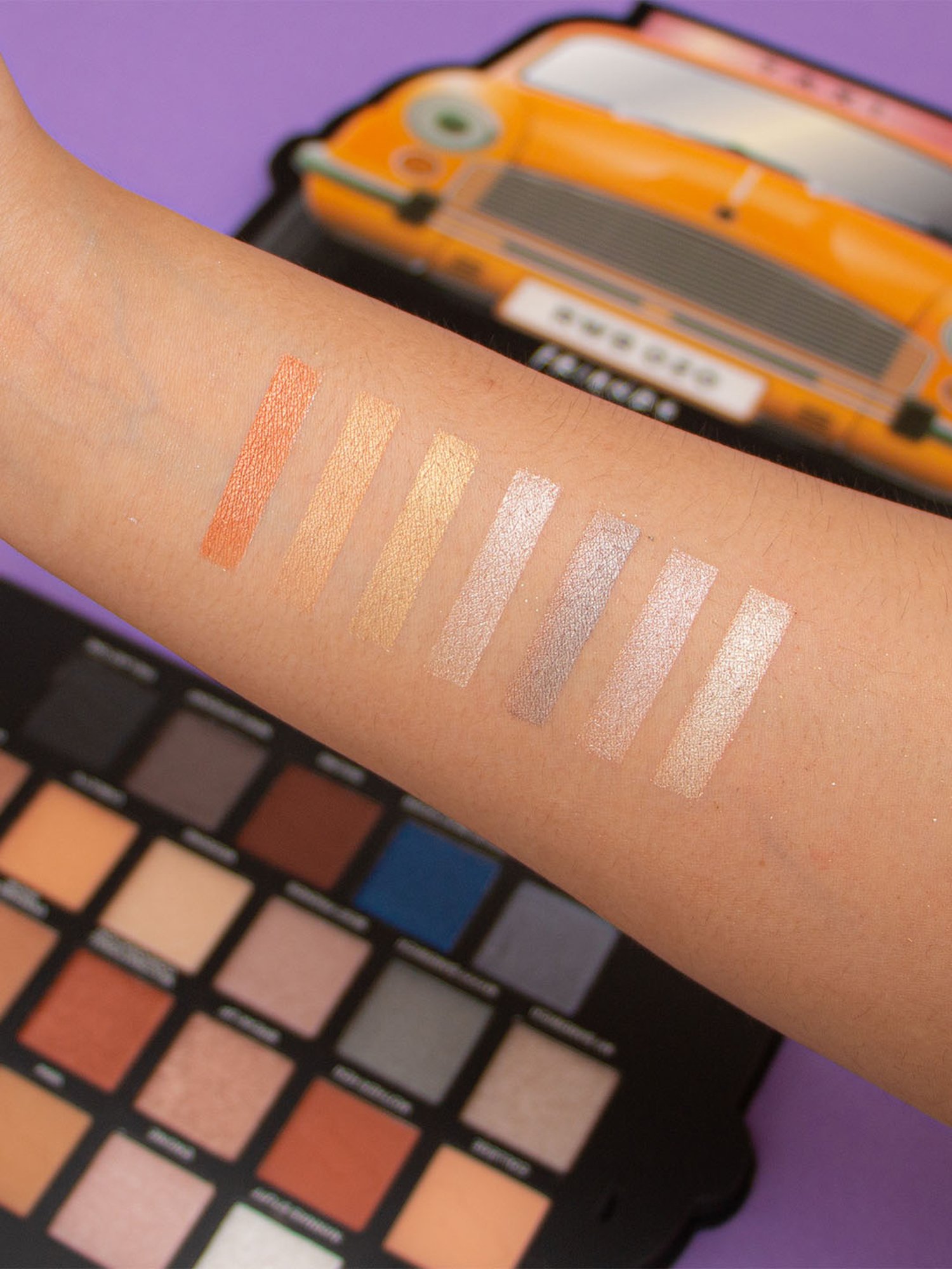 Makeup Revolution X Friends Take A Drive Eyeshadow Palette - 25.2 gm