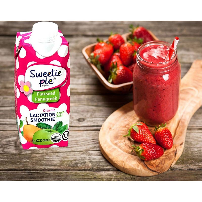 Sweetie Pie Organics Lactation Smoothie - 4pk