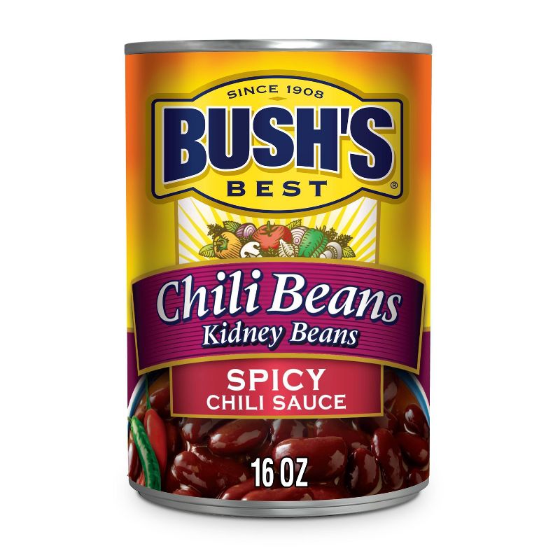 Bush's Chili Beans Spicy - 16oz