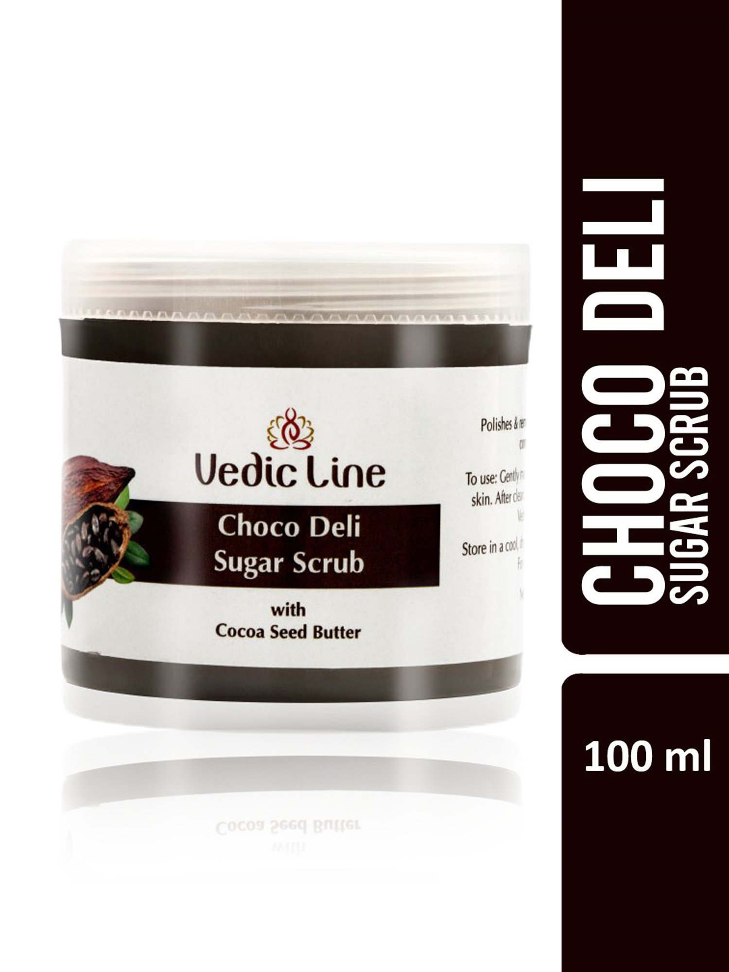 VEDIC LINE Choco Deli Sugar Scrub - 100 ml