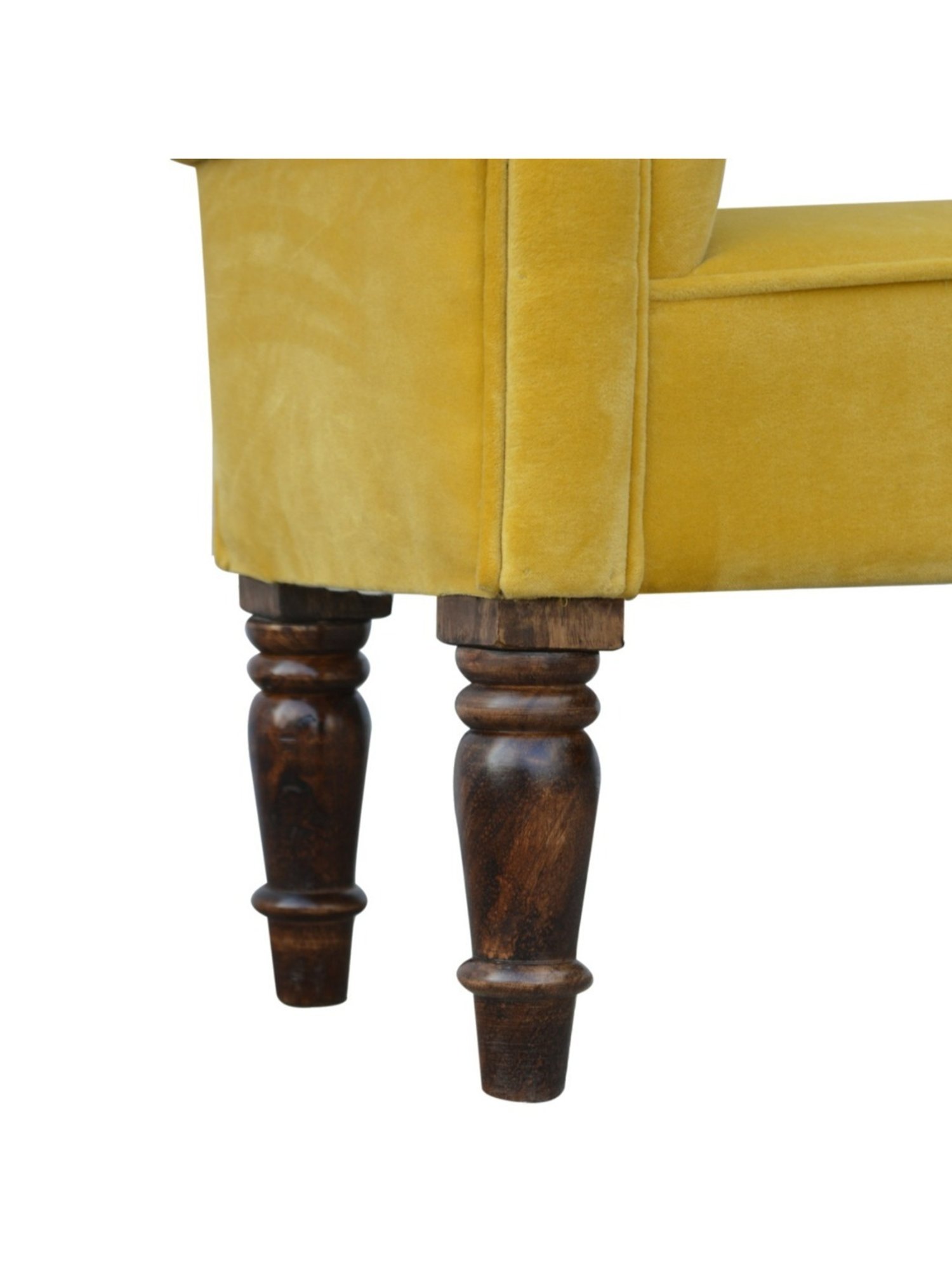 Chumbak Jodhpur Sailor Solid Blue Sheesham Wood Bench