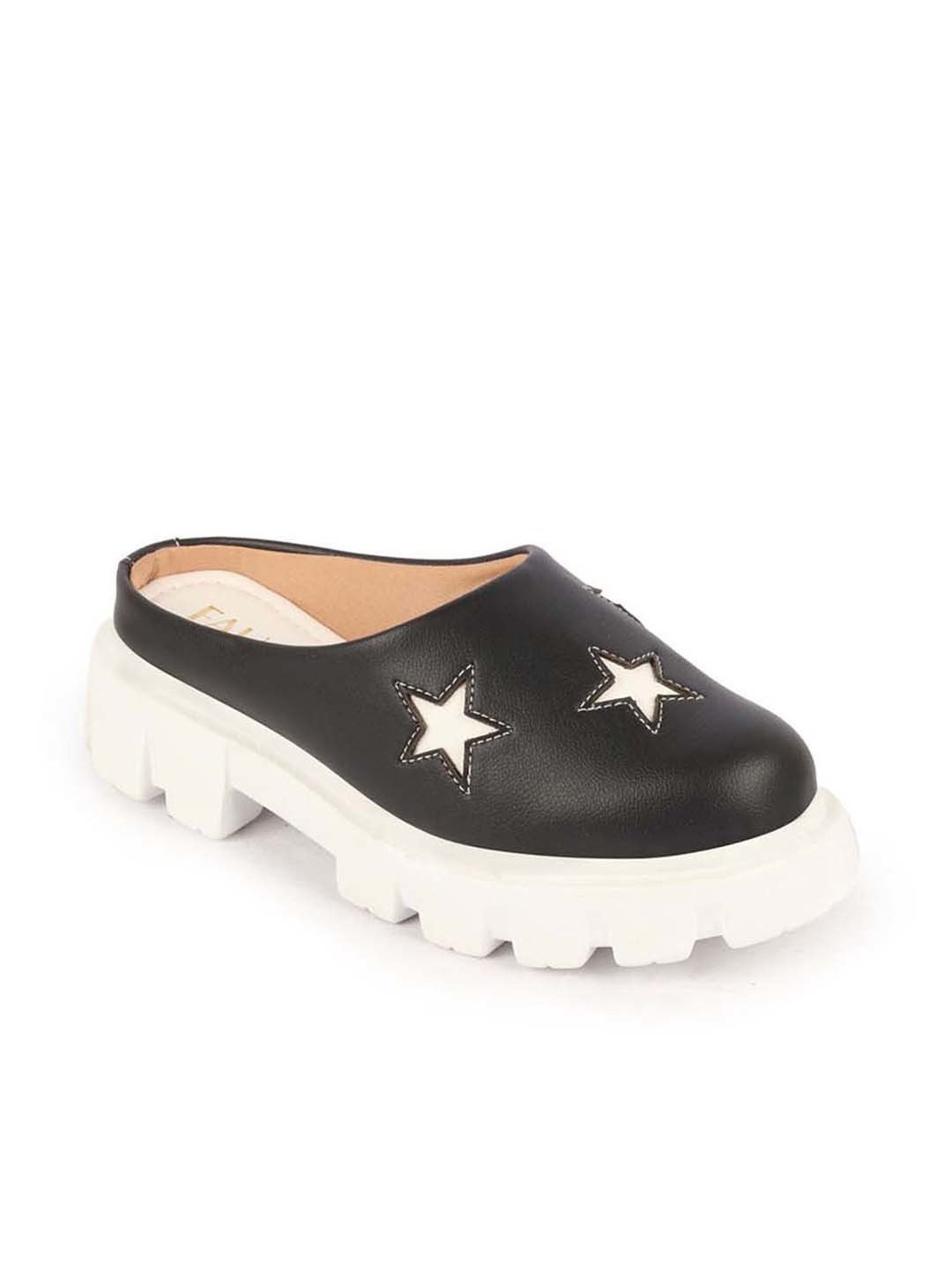 Fausto Women's Black Mule Shoes