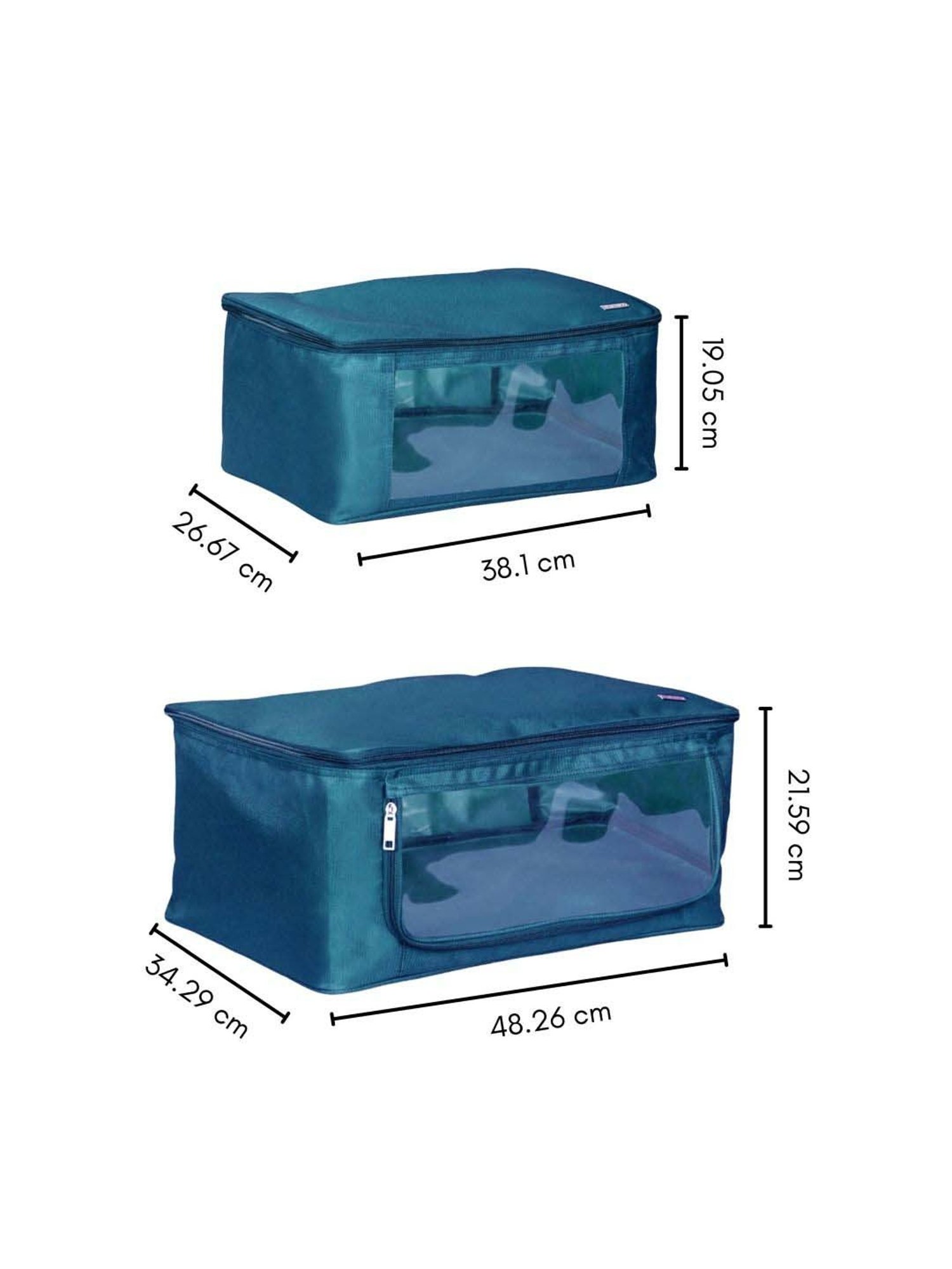 Brabantia White Plastic Protective Medium Clothes Cover - Set of 2