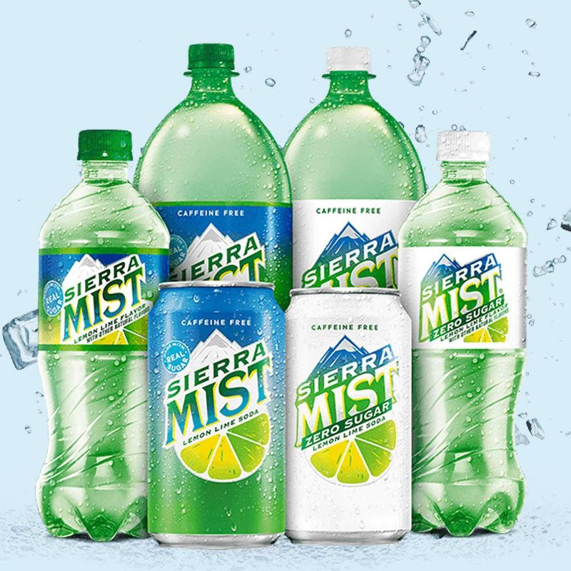 Sierra Mist Soda - 6pk/16.9 fl oz Bottles