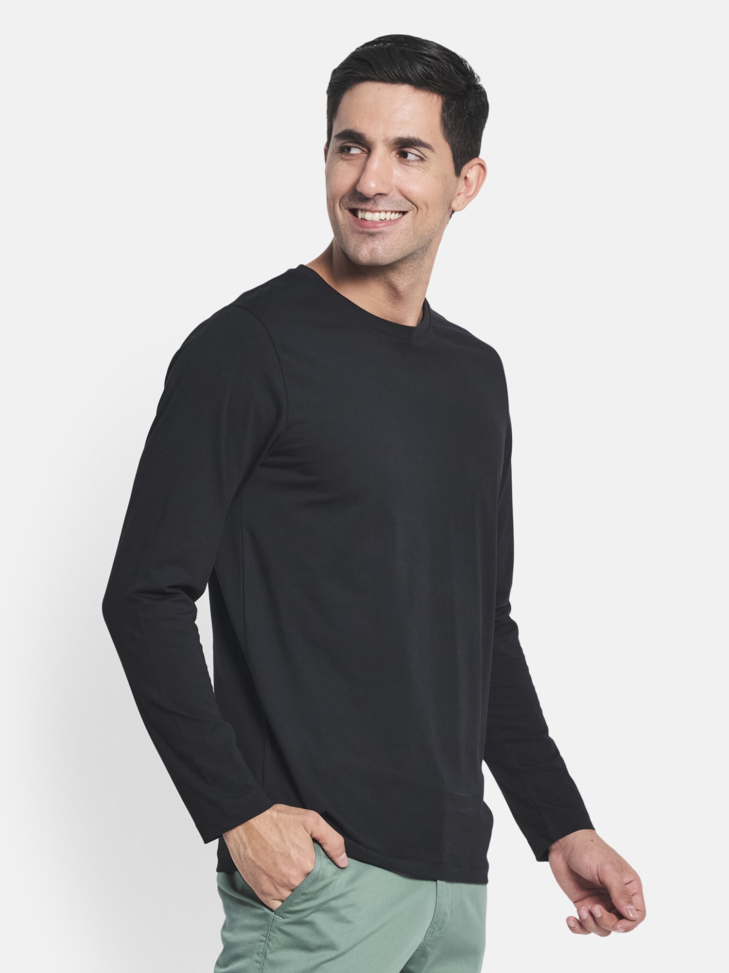 METTLE Black Crew T-Shirt